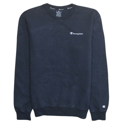 Champion Men’s Black Medium Crew Neck Pullover Sweatshirt