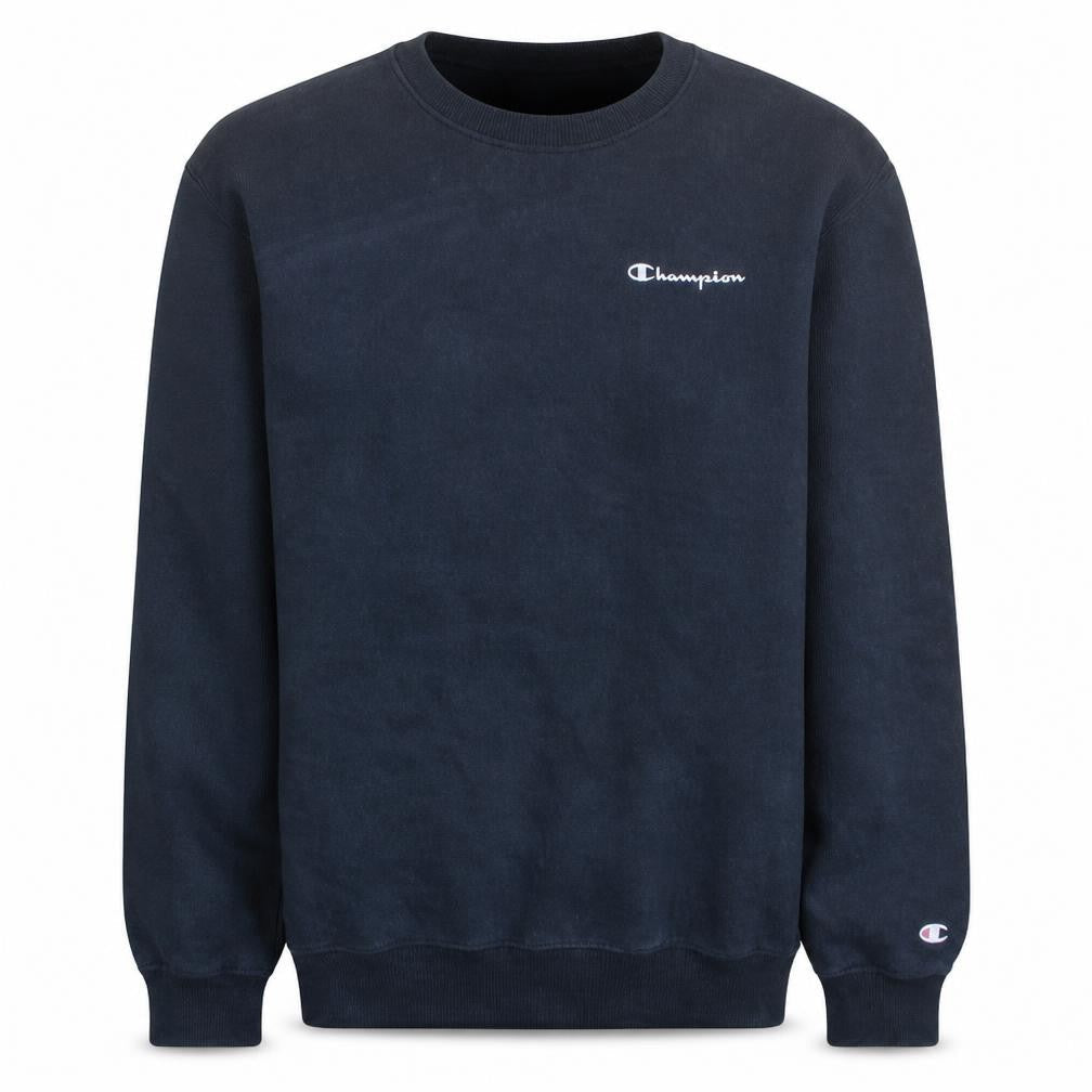 Champion Men’s Black Medium Crew Neck Pullover Sweatshirt