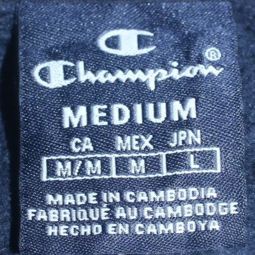 Champion Men’s Black Medium Crew Neck Pullover Sweatshirt