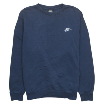 Nike Men’s Blue Crew Neck Pullover Sweatshirt Size L