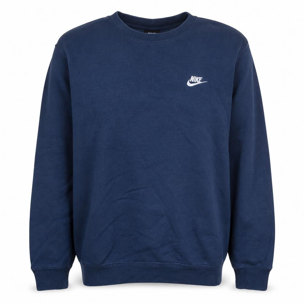 Nike Men’s Blue Crew Neck Pullover Sweatshirt Size L