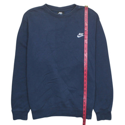 Nike Men’s Blue Crew Neck Pullover Sweatshirt Size L