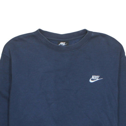 Nike Men’s Blue Crew Neck Pullover Sweatshirt Size L