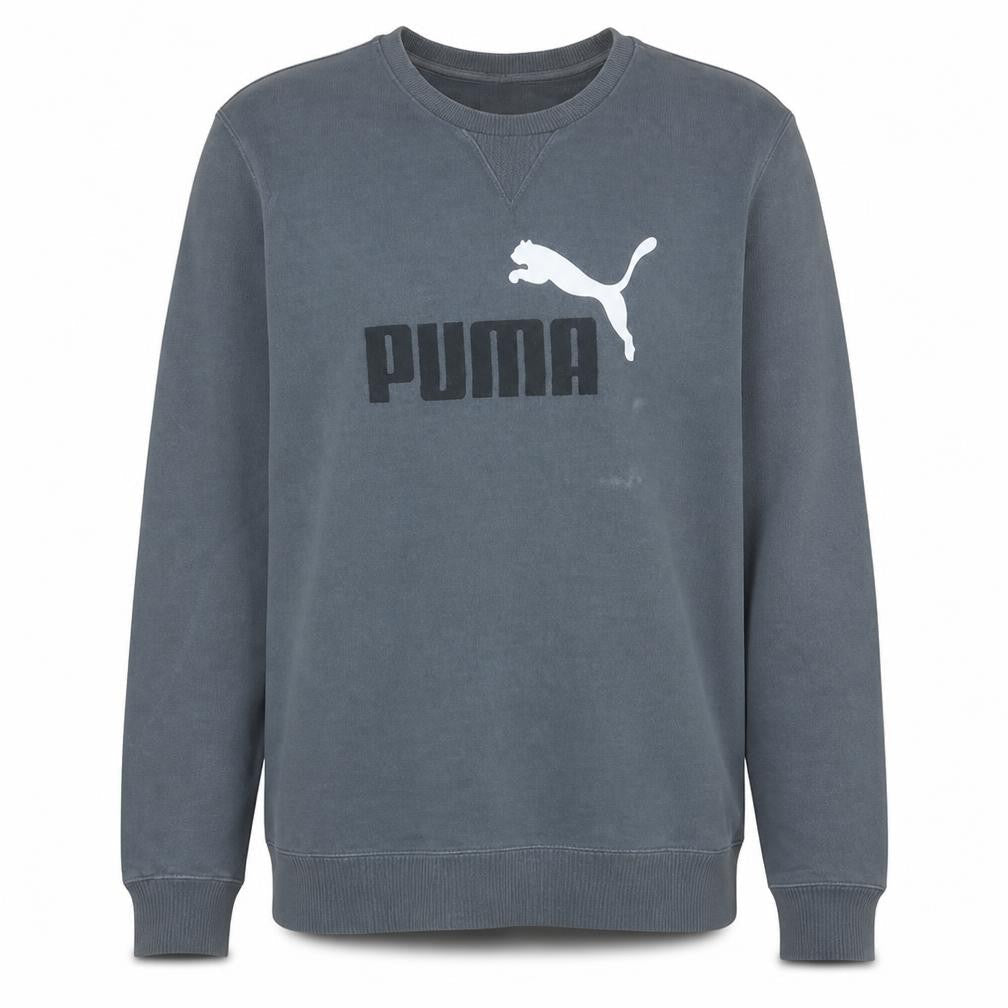 Puma Men's Grey XL Crew Neck Pullover Sweatshirt