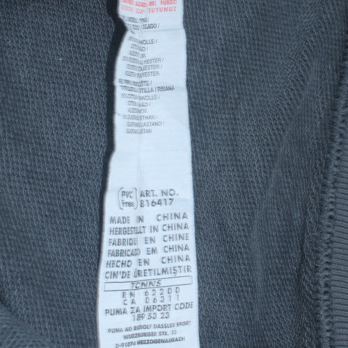 Puma Men's Grey XL Crew Neck Pullover Sweatshirt