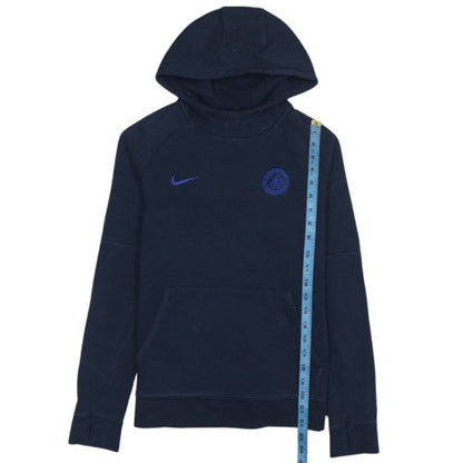 Nike Boys Navy Blue Chelsea FC Pullover Hoodie Size 12-13 Years