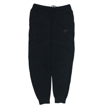 Nike Men's Black Small Fleece Jogger Sweatpants Drawstring Waist