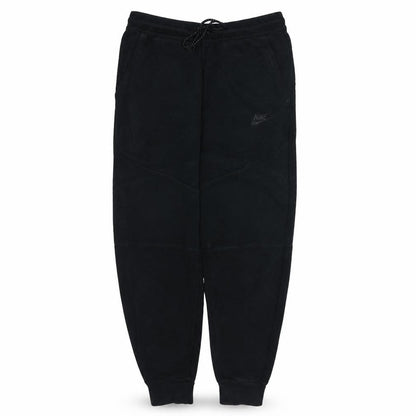 Nike Men's Black Small Fleece Jogger Sweatpants Drawstring Waist