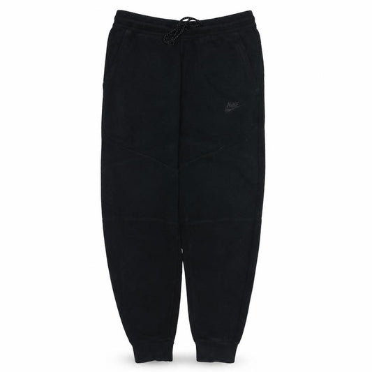 Nike Men's Black Small Fleece Jogger Sweatpants Drawstring Waist