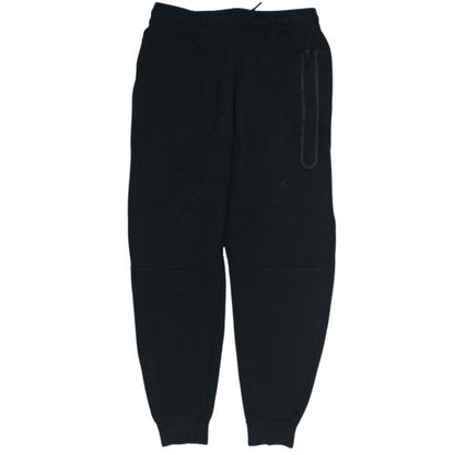 Nike Men's Black Small Fleece Jogger Sweatpants Drawstring Waist