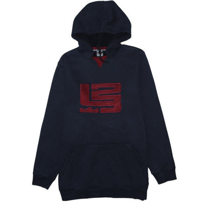Nike Men’s Black Pullover Hoodie L Logo Fleece Sportswear