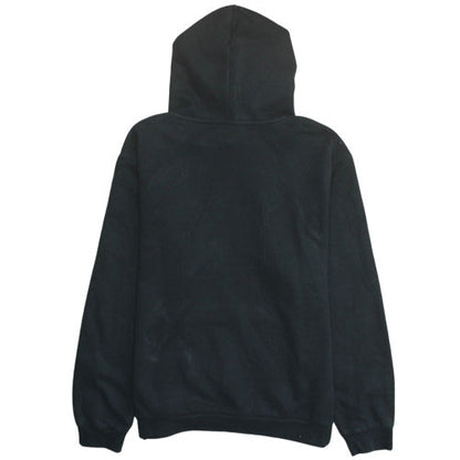 Puma Mens Black Pullover Hoodie L Graphic Logo Sportswear