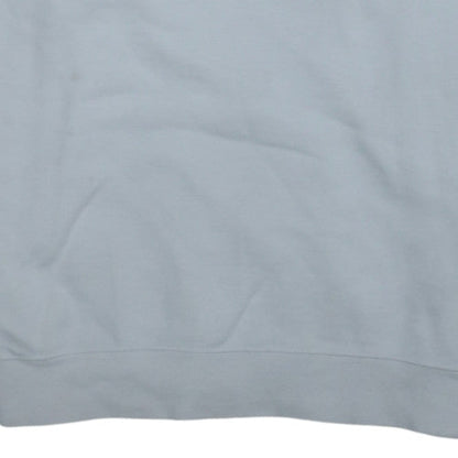 Nike Men's White L Crew Neck Pullover Sweatshirt Classic Sports Style