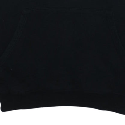 The North Face Mens Black Pullover Hoodie Size L Logo Sweatshirt