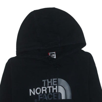The North Face Mens Black Pullover Hoodie Size L Logo Sweatshirt