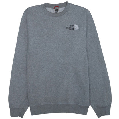 The North Face Men's Grey Crew Neck Pullover Sweatshirt Size L