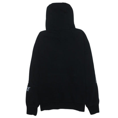 Nike Men's Black Pullover Hoodie Medium Regular Fit Sportswear