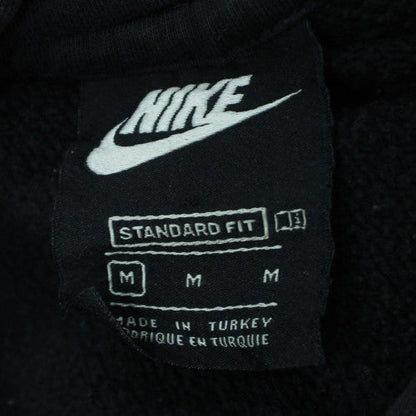 Nike Men's Black Pullover Hoodie Medium Regular Fit Sportswear