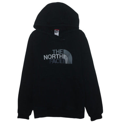 The North Face Men's Black Pullover Hoodie Size S Logo Fleece Sweatshirt