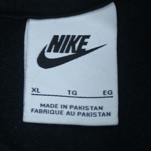 Nike Mens Black XL Pullover Hoodie Fleece Sportswear