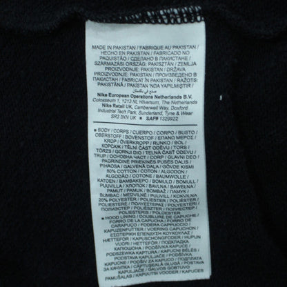 Nike Men's Black XS Pullover Hoodie Fleece Sportswear