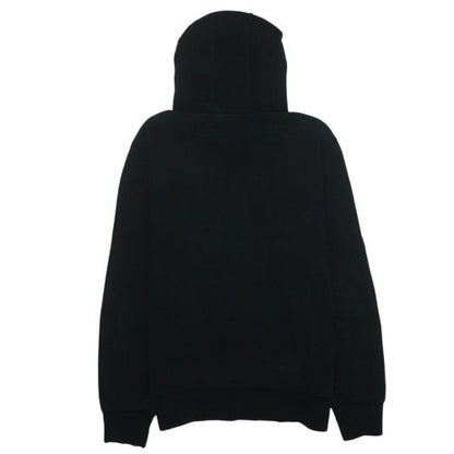 Champion Men’s Black Pullover Hoodie L Logo Fleece Sweatshirt