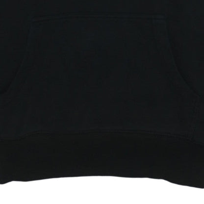 Champion Men’s Black Pullover Hoodie L Logo Fleece Sweatshirt