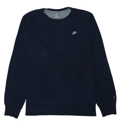 Nike Men's Blue XL Crew Neck Fleece Pullover Sweatshirt