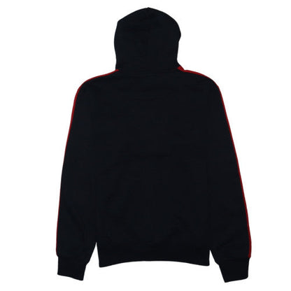 Nike Men's Red & Black Pullover Hoodie M Fleece Logo Sportswear