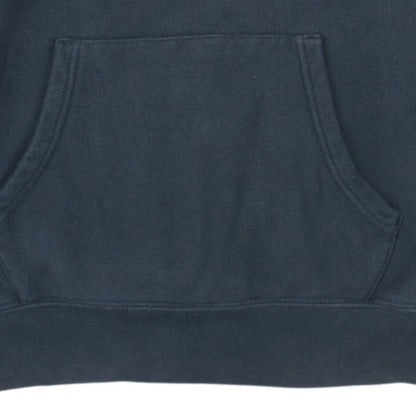 Champion Men's Black Embroidered Logo Pullover Hoodie Size M