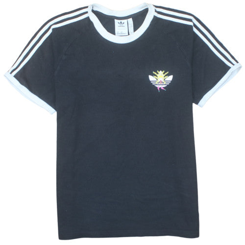 adidas Men’s Black XL Cotton Crew Neck Short Sleeve T-Shirt