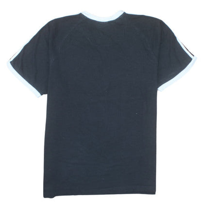 adidas Men’s Black XL Cotton Crew Neck Short Sleeve T-Shirt