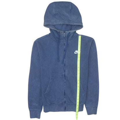 Nike Men’s Blue XS Full Zip Fleece Hoodie Sweatshirt