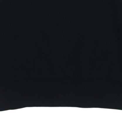 Napapijri Mens Black Logo Crew Neck Sweatshirt Size L