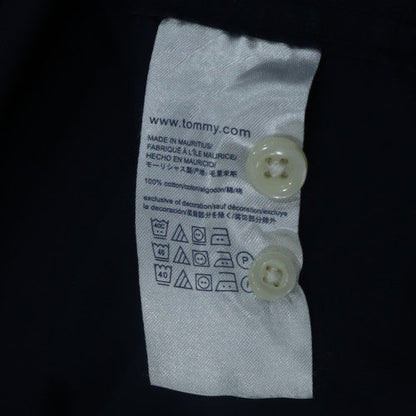 Tommy Hilfiger Men’s Blue 2XL Classic Fit Short Sleeve Button-Up Shirt