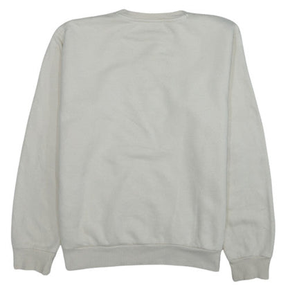 Ellesse Women's Beige Crew Neck Tennis Club Sweatshirt UK 8