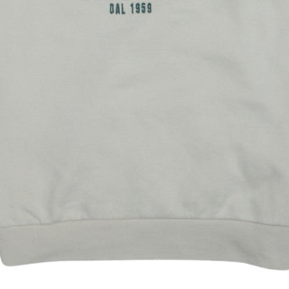 Ellesse Women's Beige Crew Neck Tennis Club Sweatshirt UK 8