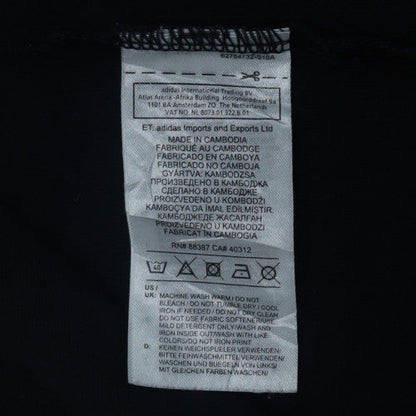 Adidas Men's Black Logo Sports T-Shirt Size M