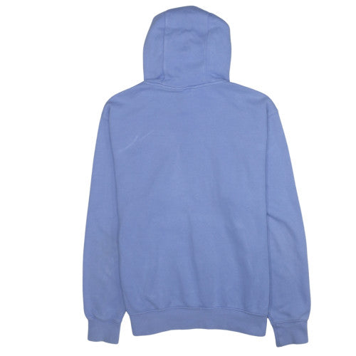 Nike Women Purple Pullover Hoodie L Cotton Blend Casual Sweatshirt