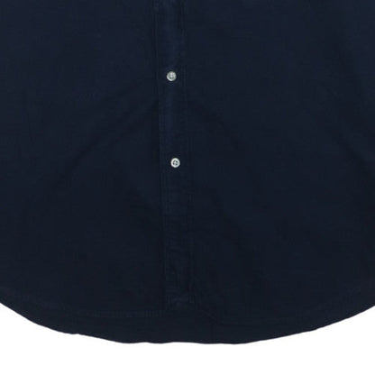 Ralph Lauren Men's Blue Classic Fit Cotton Button-Down Shirt 2XL