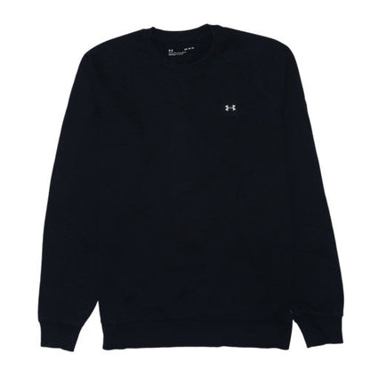 Under Armour Men's Black M Crew Neck Fleece Sweatshirt