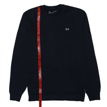 Under Armour Men's Black M Crew Neck Fleece Sweatshirt
