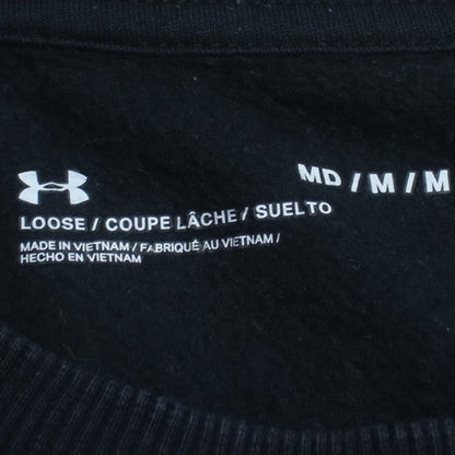 Under Armour Men's Black M Crew Neck Fleece Sweatshirt