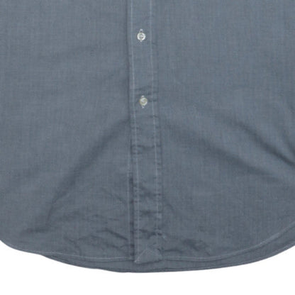 Polo Ralph Lauren Men’s Grey Classic Fit Button-Up Shirt Size 16
