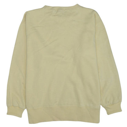 Ralph Lauren Men’s Beige Cotton Pullover Sweatshirt L Crew Neck