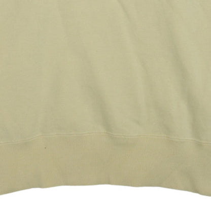 Ralph Lauren Men’s Beige Cotton Pullover Sweatshirt L Crew Neck