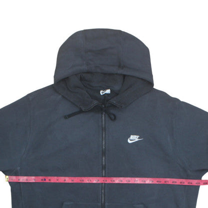 Nike Men's Black XL Full Zip Fleece Hoodie Sweatshirt