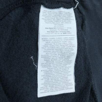 Nike Men's Black XL Full Zip Fleece Hoodie Sweatshirt