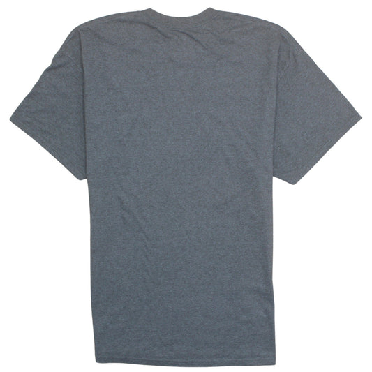 Majestic Men's Grey New England Patriots XL Graphic T-Shirt