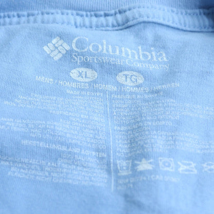Columbia Men's Blue XL Short Sleeve Graphic Outdoor T-Shirt